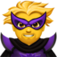 man supervillain Emoji on Apple, iOS