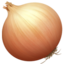 onion Emoji on Apple, iOS