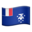 Emoji de bandera de Territorios Franceses del Sur en Apple, iOS