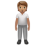 person standing Emoji on Apple, iOS