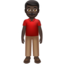 man standing Emoji on Apple, iOS