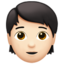 Emoji de persona en Apple, iOS