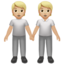 Emoji de personas de la mano en Apple, iOS