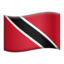 Emoji de bandera de Trinidad y Tobago en Apple, iOS