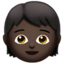 Emoji de niño en Apple, iOS