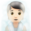 person in steamy room Emoji on Apple, iOS