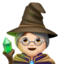 woman mage Emoji on Apple, iOS