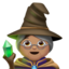 woman mage Emoji on Apple, iOS