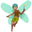 man fairy Emoji on Apple, iOS