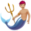 merman Emoji on Apple, iOS