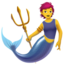 merperson Emoji on Apple, iOS