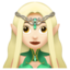 woman elf Emoji on Apple, iOS