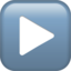 play button Emoji on Apple, iOS