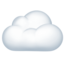 cloud Emoji on Apple, iOS