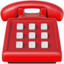 telephone Emoji on Apple, iOS