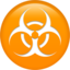 biohazard Emoji on Apple, iOS