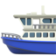 ferry Emoji on Apple, iOS