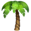 palm tree Emoji on Apple, iOS