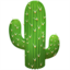 cactus Emoji on Apple, iOS