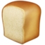 Emoji de pan de molde en Apple, iOS