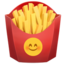 french fries Emoji on Apple, iOS