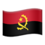 flag: Angola Emoji on Apple, iOS