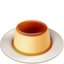 Emoji de flan en Apple, iOS