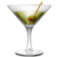 cocktail glass Emoji on Apple, iOS