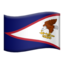 flag: American Samoa Emoji on Apple, iOS