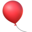 balloon Emoji on Apple, iOS