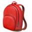 Emoji de mochila en Apple, iOS