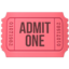 admission tickets Emoji on Apple, iOS