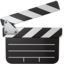 clapper board Emoji on Apple, iOS