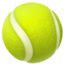 Emoji de tenis en Apple, iOS