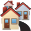 Emoji de casas en Apple, iOS