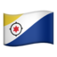 Emoji de bandera de Caribe Neerlandés en Apple, iOS