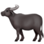 water buffalo Emoji on Apple, iOS