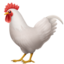 Emoji de pollo en Apple, iOS