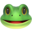 frog Emoji on Apple, iOS