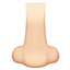 nose Emoji on Apple, iOS