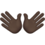 open hands Emoji on Apple, iOS