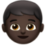 Emoji de niño en Apple, iOS