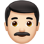 Emoji de hombre en Apple, iOS
