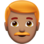 男上的Apple, iOS表情符号