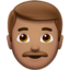 Emoji de hombre en Apple, iOS
