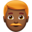男上的Apple, iOS表情符号