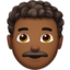 男上的Apple, iOS表情符号
