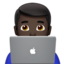 男上的Apple, iOS表情符号