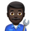 男上的Apple, iOS表情符号