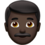 Emoji de hombre en Apple, iOS